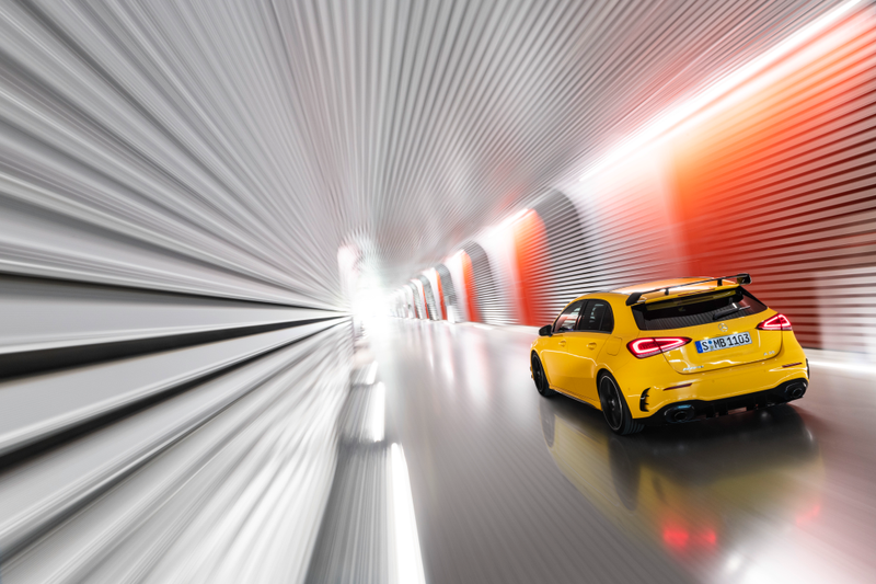 Illustration for article titled 2019 Mercedes-AMG A35: Benz's New Hot Hatch Has Toys for Your Next Track Day